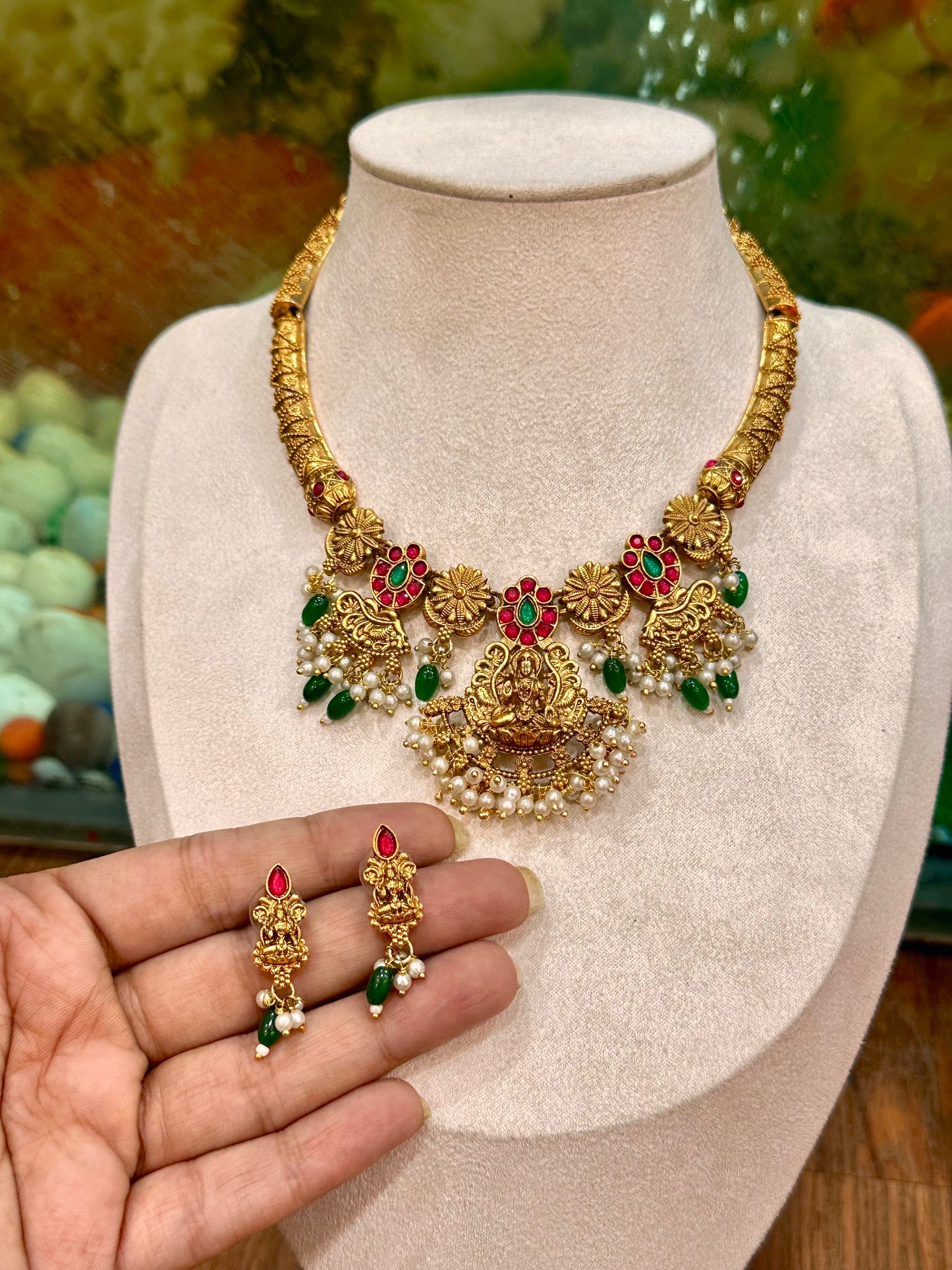 Rajalakshmi Heritage Necklace Set