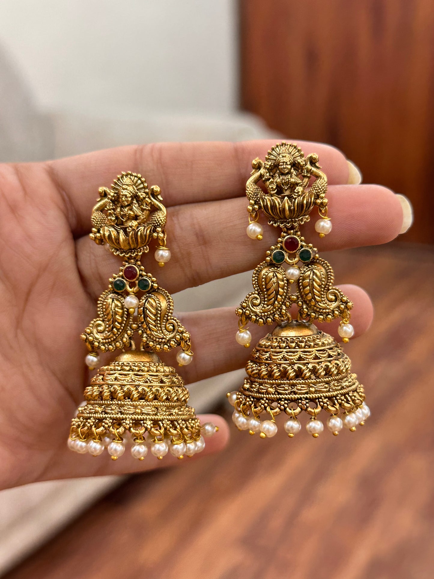 Nishtha White Earrings