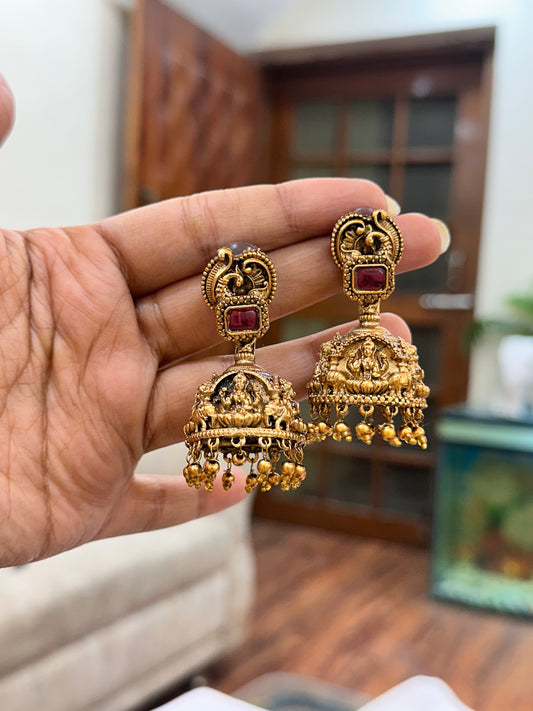 Ranjana Antique Jhumkas