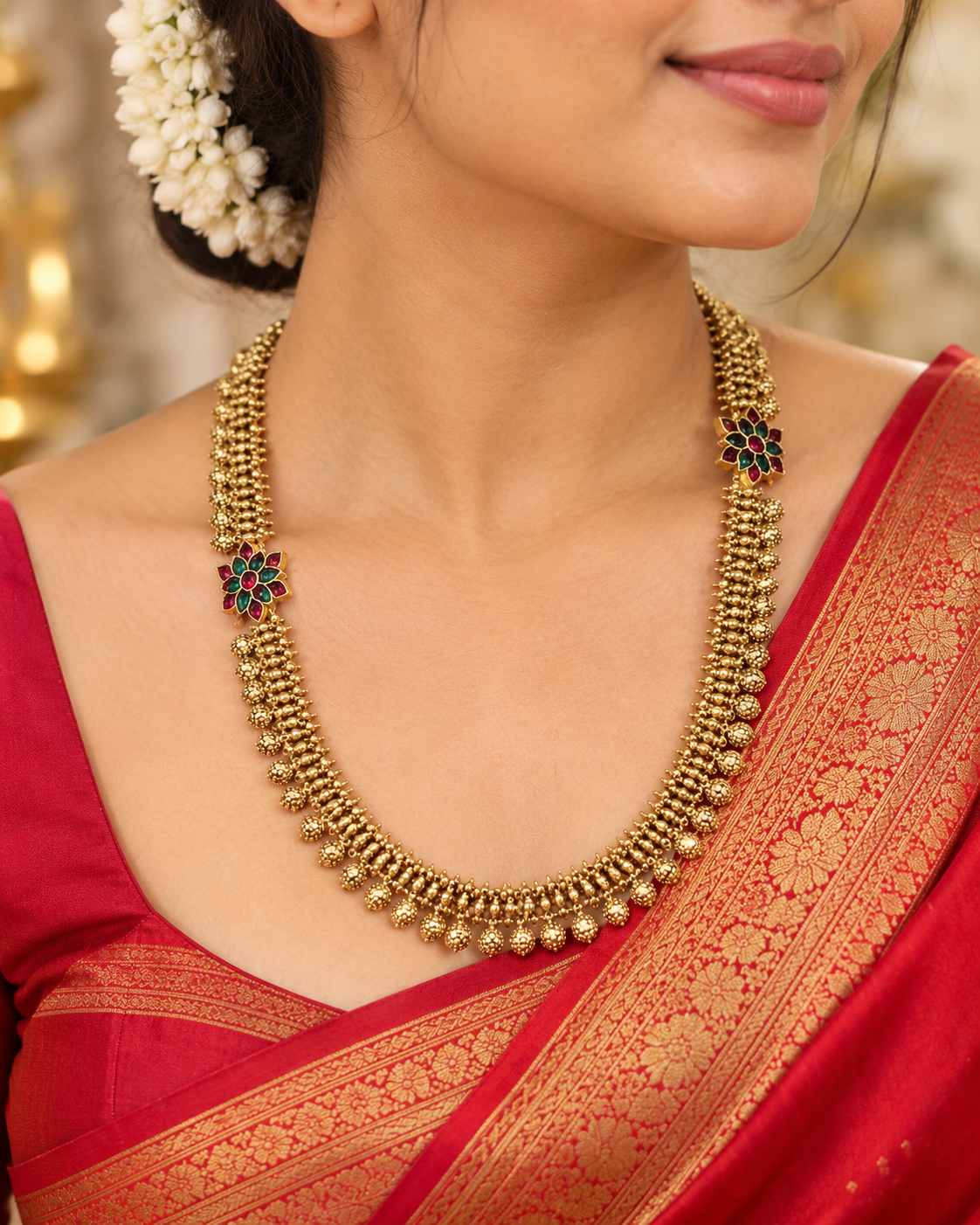 Mayura Kasu Haram Set