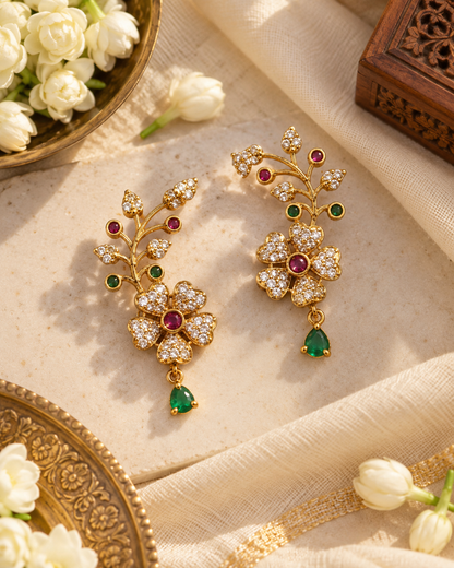 Pushpika Mini Ear Cuffs