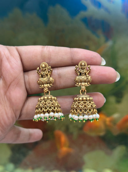 Lakshmi Devi Earrings