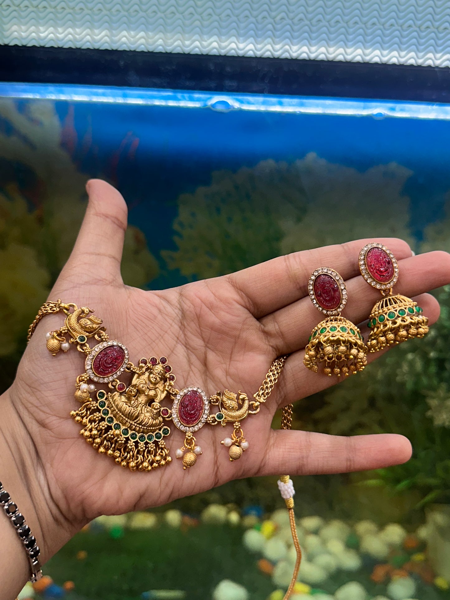 Mahalakshmi Ganesh Choker Set