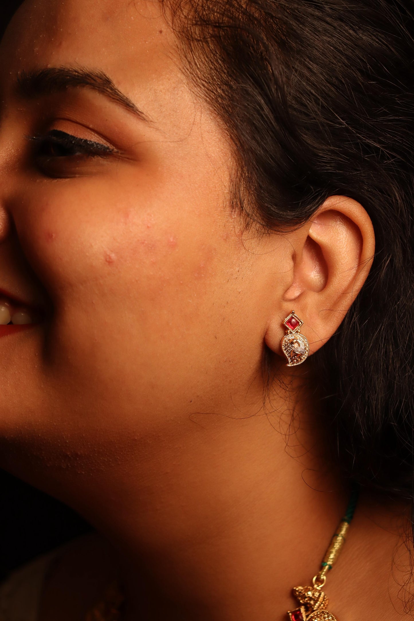 Indra Laxmi Temple Necklace Set