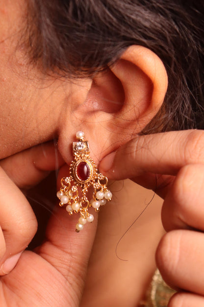 Multicolour Guttapasallu Necklace