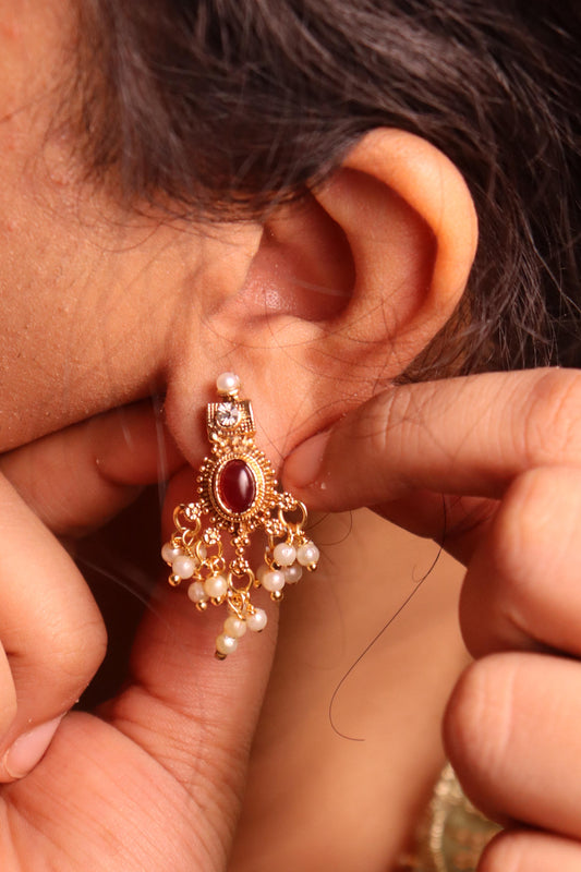 Multicolour Guttapasallu Necklace