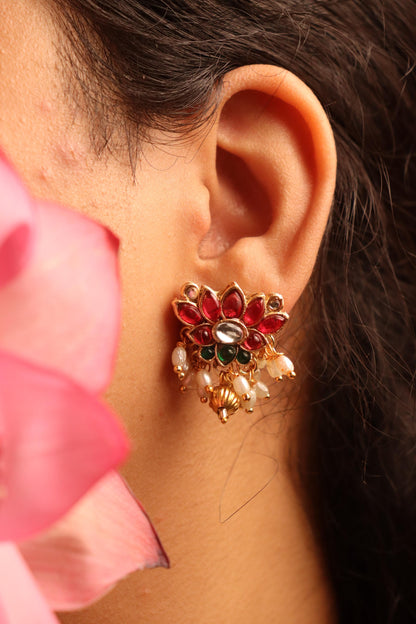 Padma Kiran Lotus Necklace Set