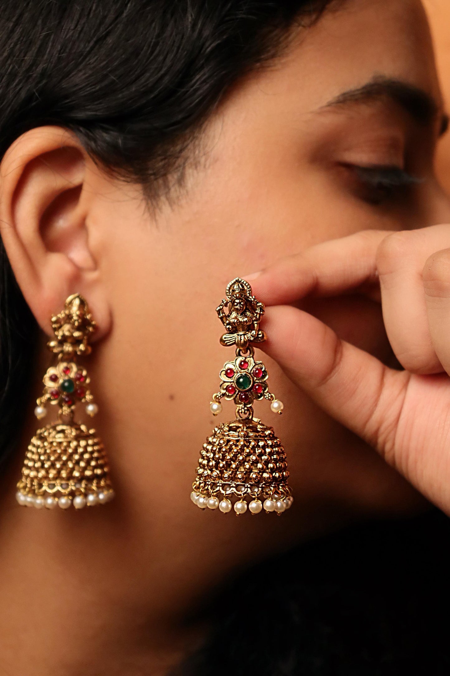 Siddhi Temple Earrings