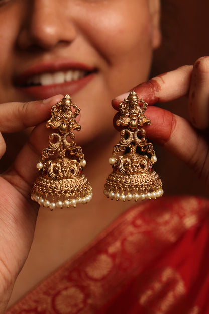 Devika Temple Earrings