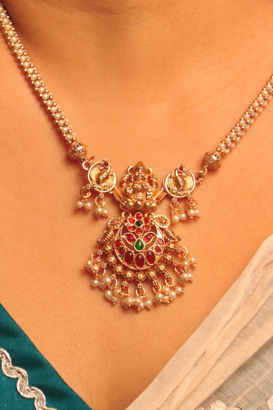 Laxmi Roopam Temple necklace