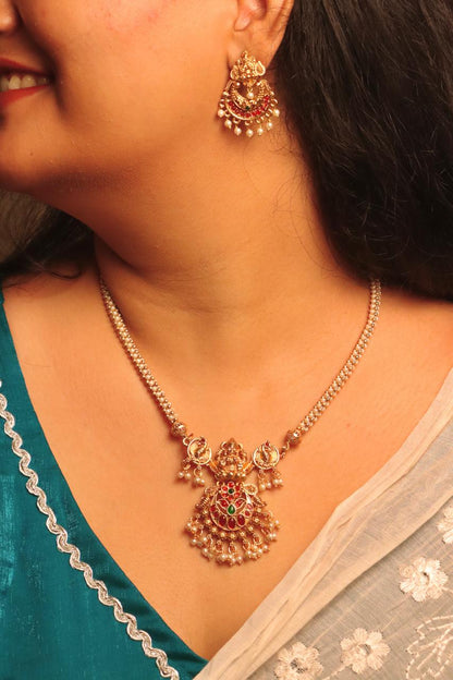 Laxmi Roopam Temple necklace