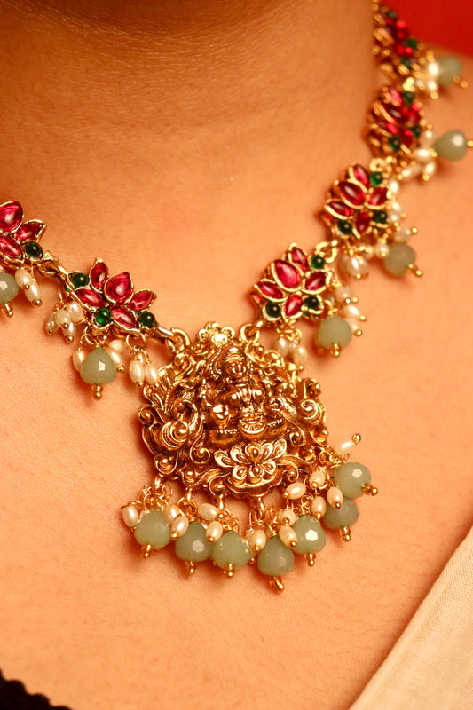 Padma Laxmi Necklace Set