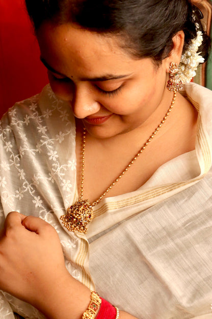 Lakshmi Moti Long Haaram