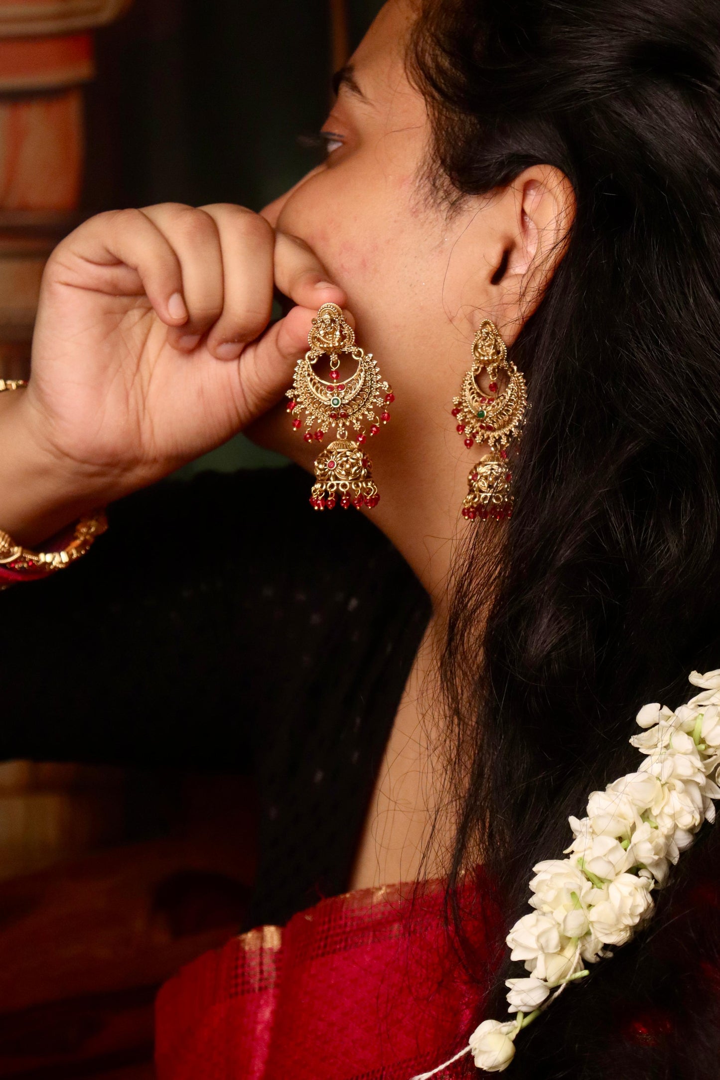 Amrutha Temple Jhumka