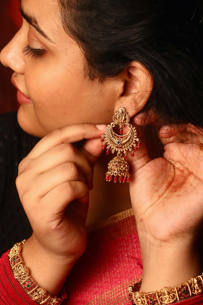 Amrutha Temple Jhumka