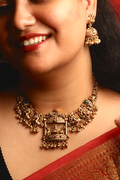 Antique Temple Necklace set