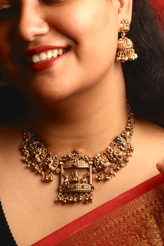 Antique Temple Necklace set