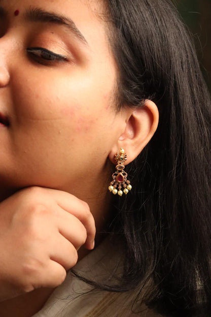 Geetanjali Stone Earrings