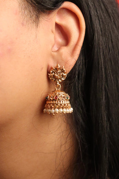 Long Laxmi White Haaram