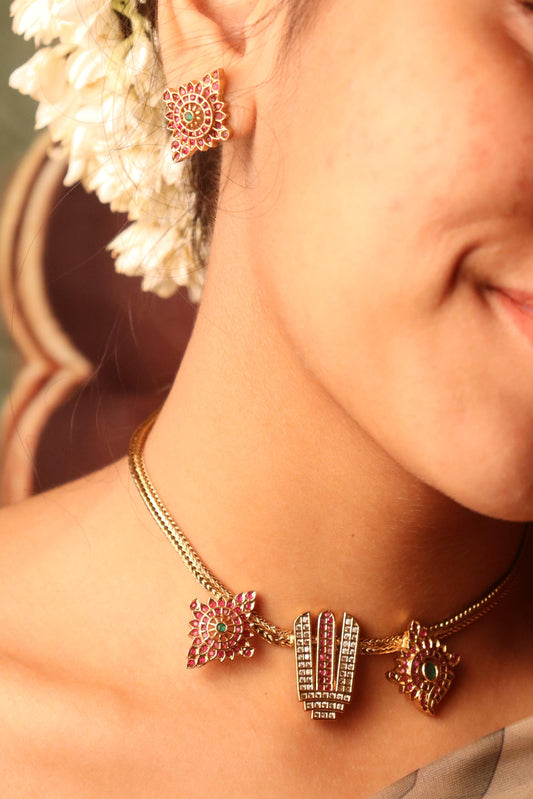 Sri Tirupati Choker Set