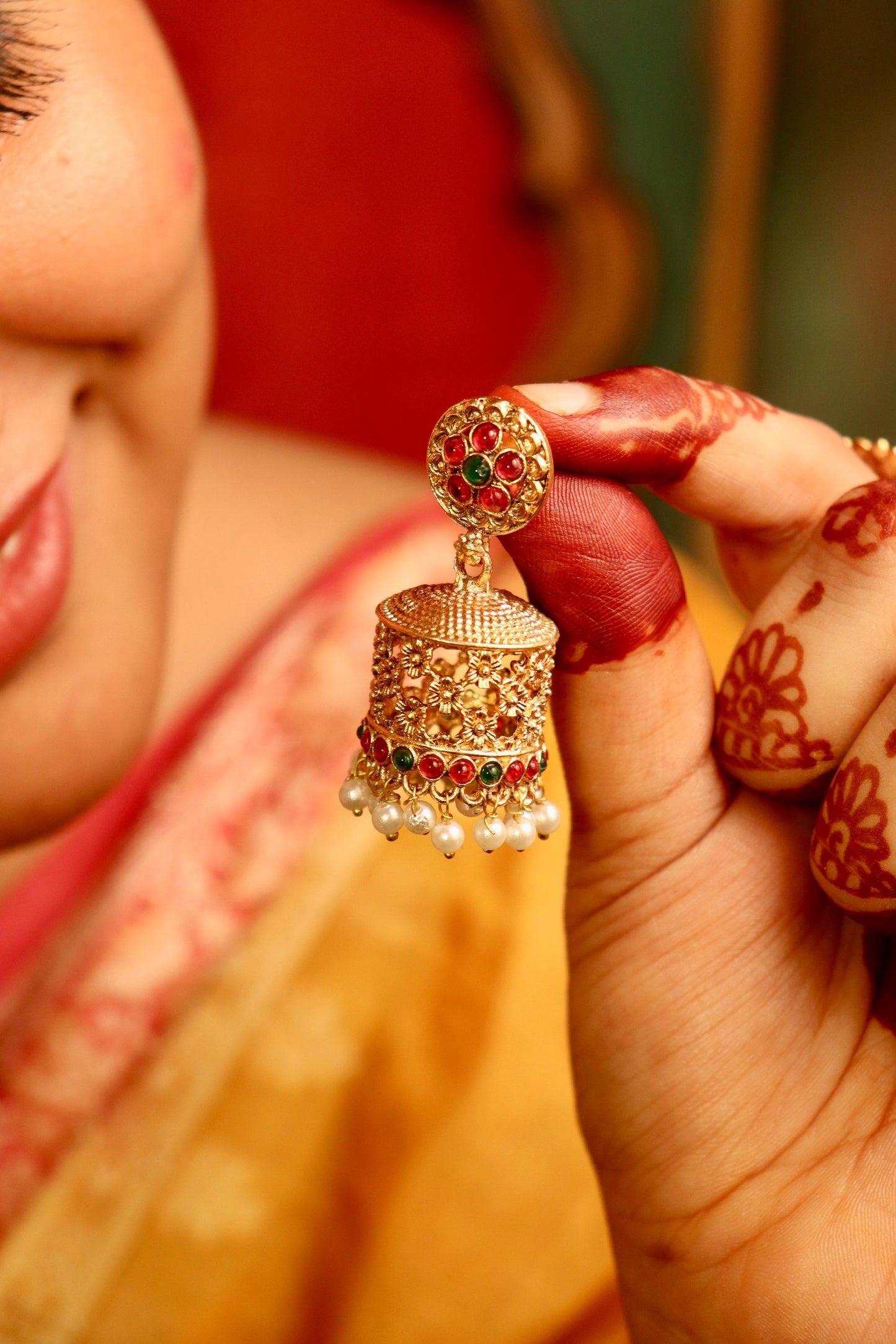 Preetha Temple Jhumki