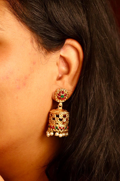 Preetha Temple Jhumki