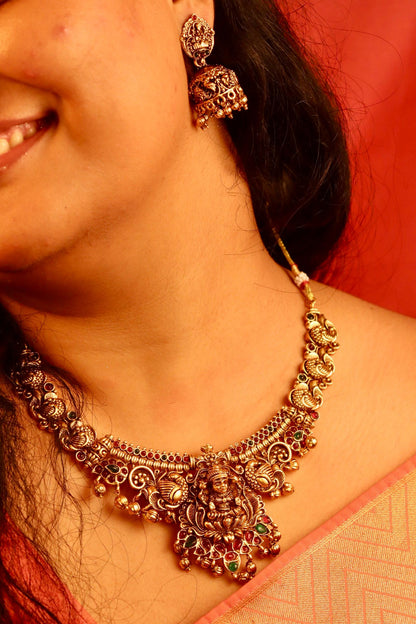 Sukh Laxmi Temple Necklace