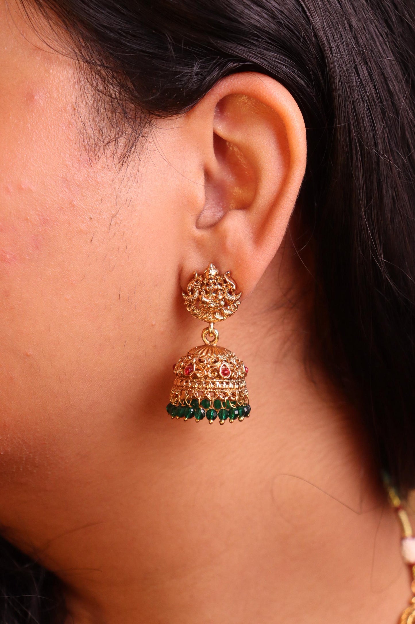 Long Laxmi Green Haaram