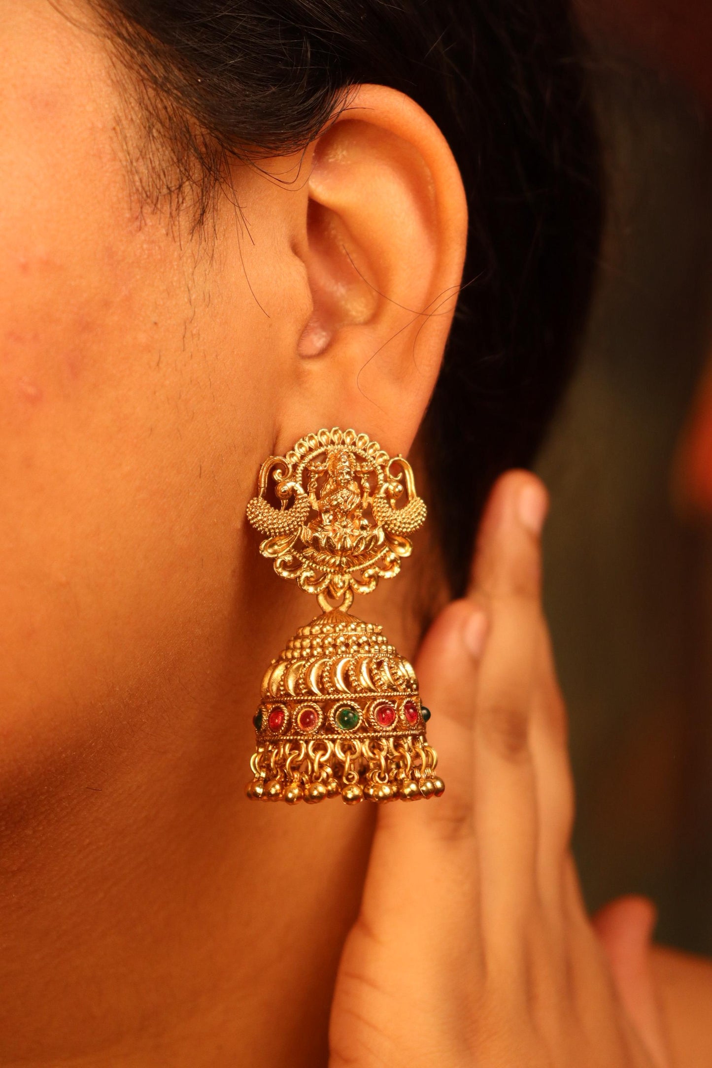 Long Laxmi Mint Green Haaram