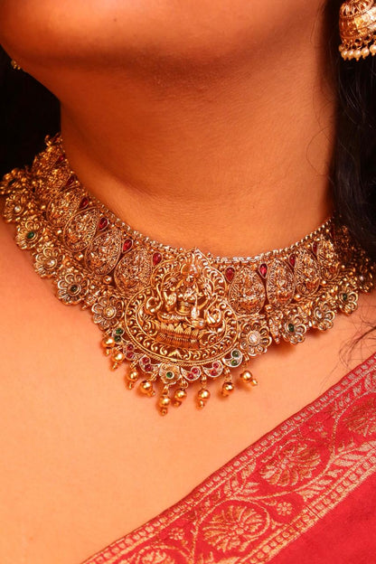 Preetha Laxmi Temple Necklace