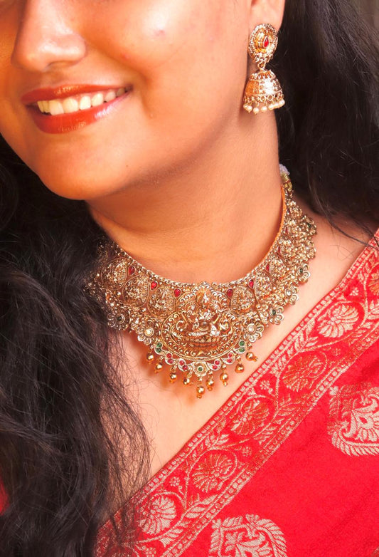 Preetha Laxmi Temple Necklace