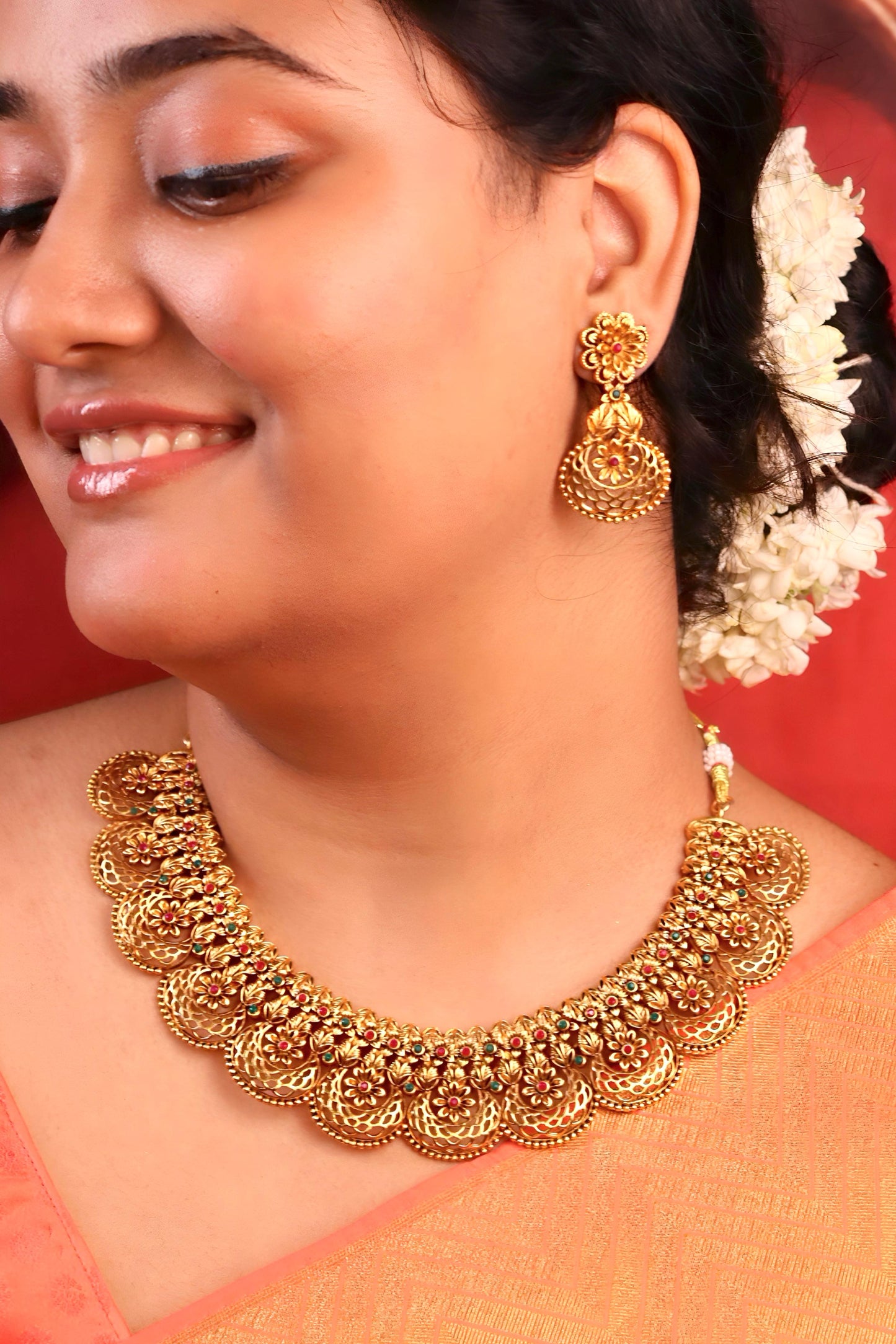 Kruthika Temple Necklace