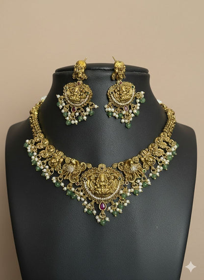 Mahalakshmi Pushpa Necklace