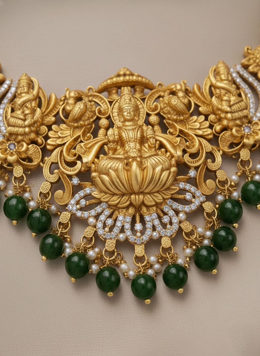Vaidika Laxmi Necklace Set