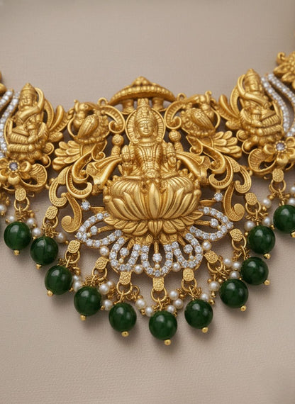 Vaidika Laxmi Necklace Set