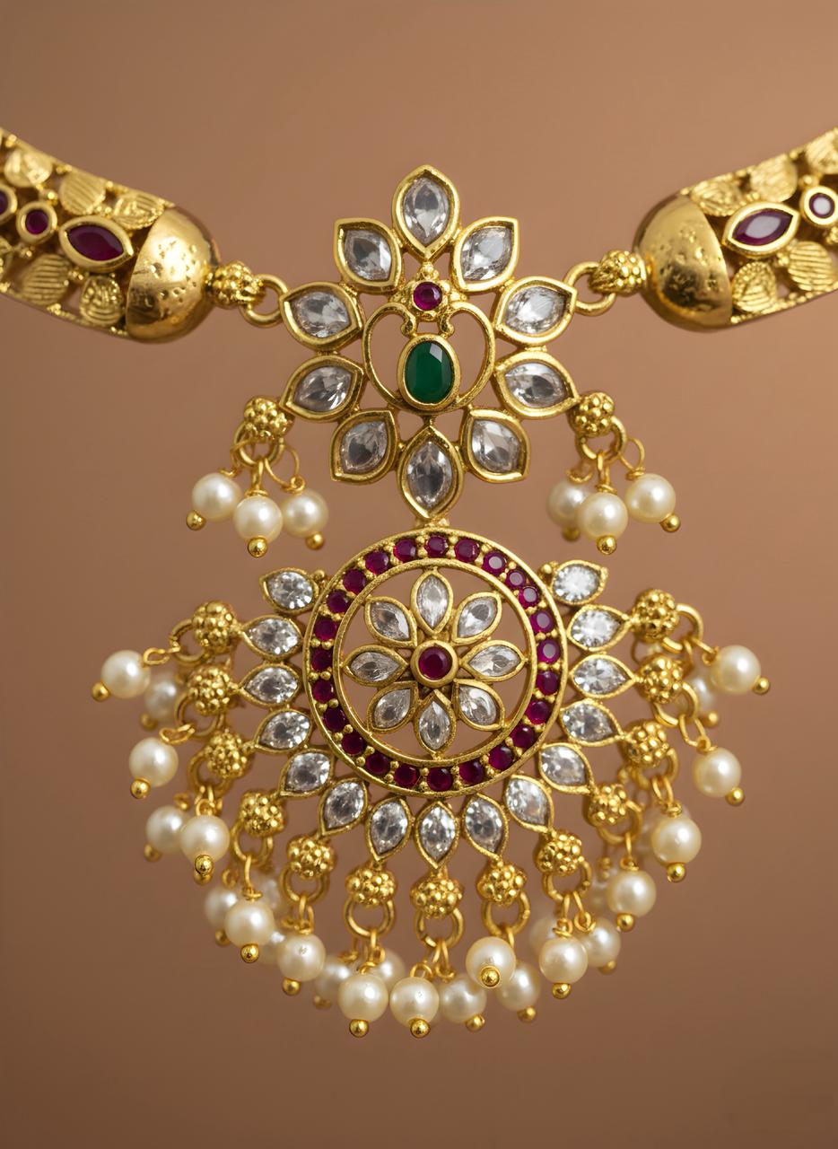 Kanakavalli Necklace Set
