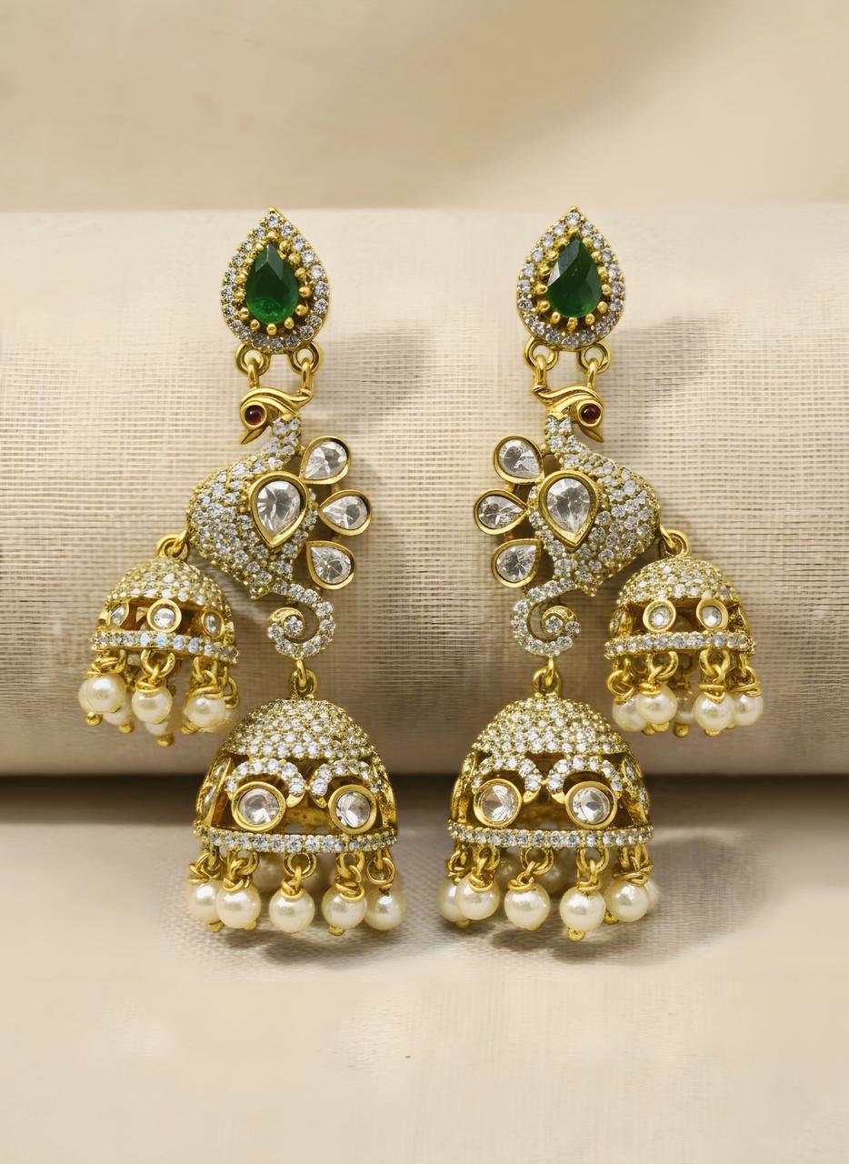 Mayuri Jhumkas