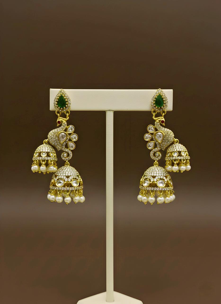 Mayuri Jhumkas