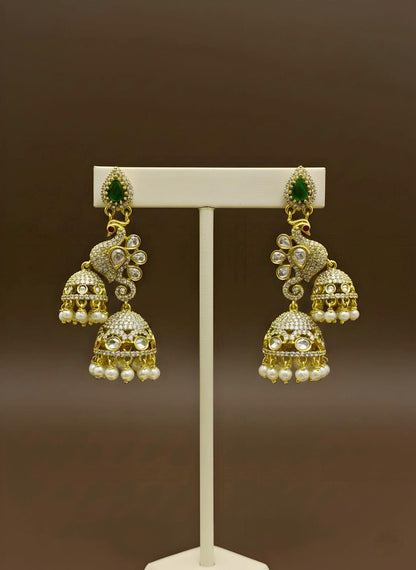 Mayuri Jhumkas