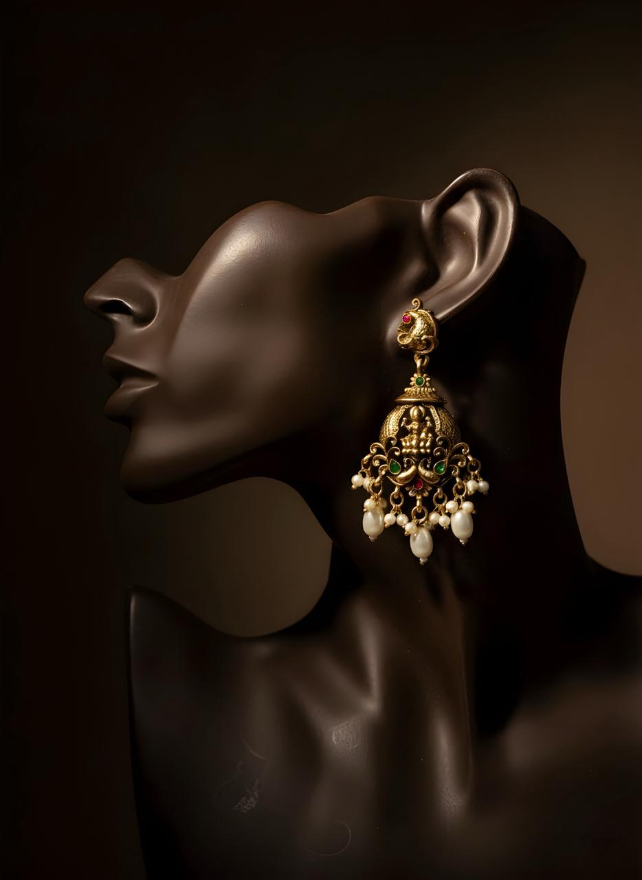 Kavya Laxmi Temple necklace