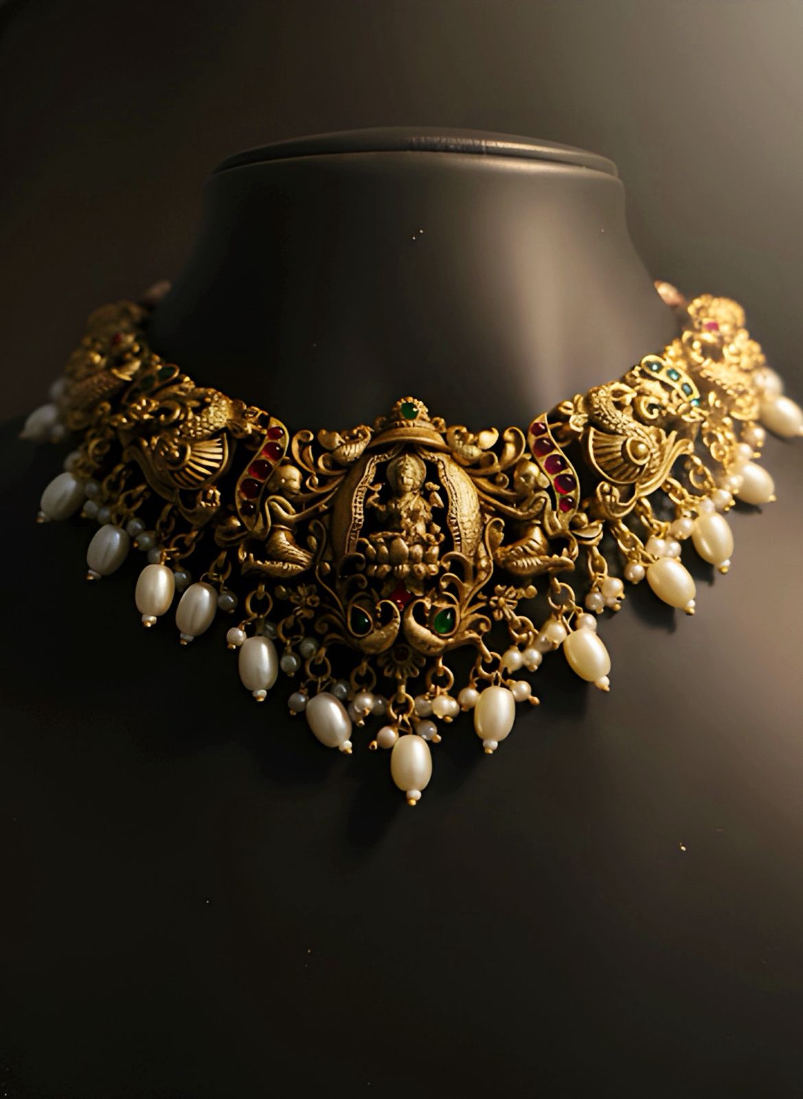 Kavya Laxmi Temple necklace