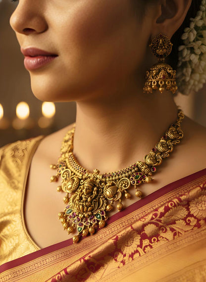 Sukh Laxmi Temple Necklace