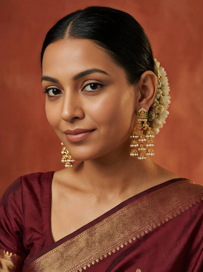 Amala Temple Earrings