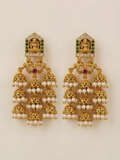 Amala Temple Earrings