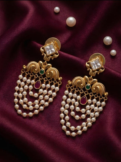 Prabha Pearl Earrings