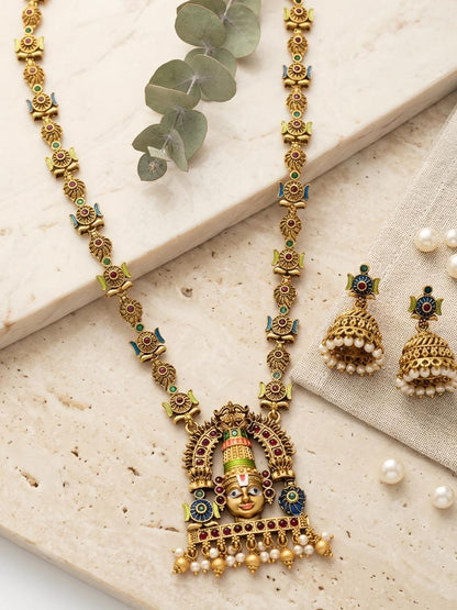 Venkateshwara Enamel Haram Set