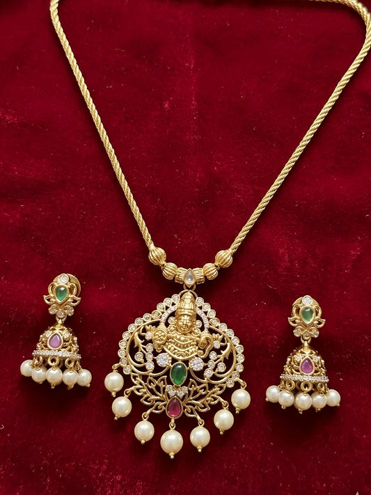 Venkateshwaraj Pendant Set