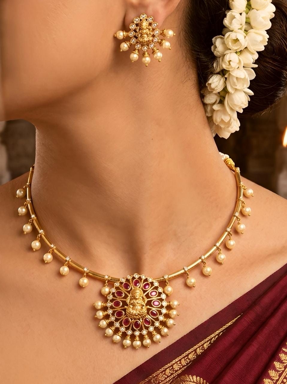 Suryalekha Pendant Set