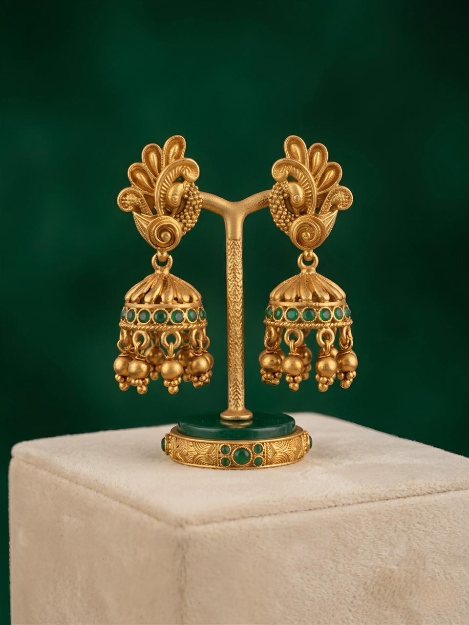 Mayur Varshini Jhumka