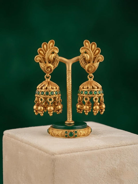 Mayur Varshini Jhumka